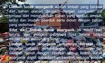 Limbah Lunak Anorganik Umumnya Berasal Dari Berikut Ini Kecuali